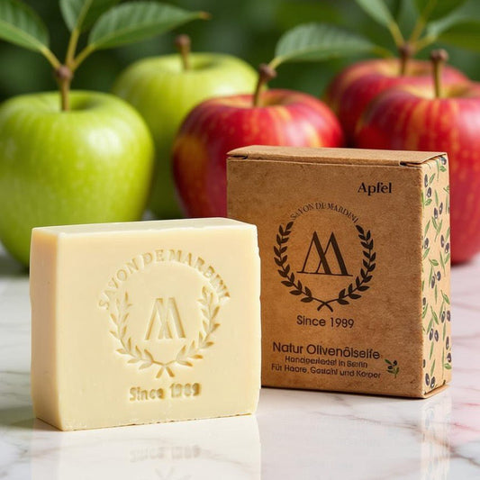 Olivenölseife mit Apfelduft